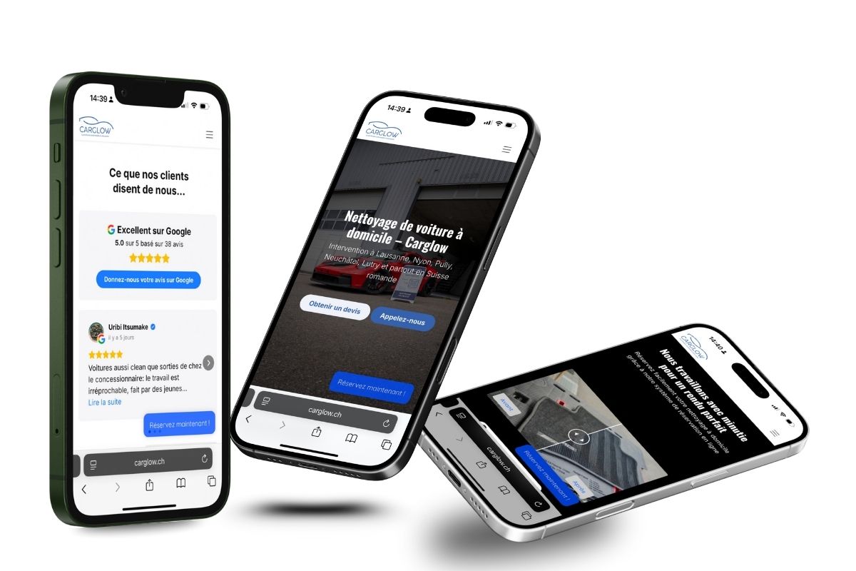 Site mobile-friendly avec reservation Site mobile-friendly avec reservation