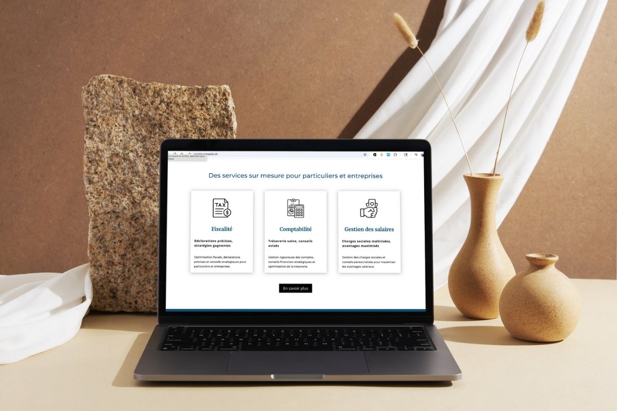 Site internet pour fiduciaire